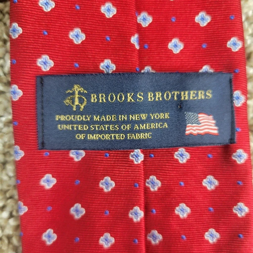 Brooks‎ Brothers Red AOP Geometric Mens 57